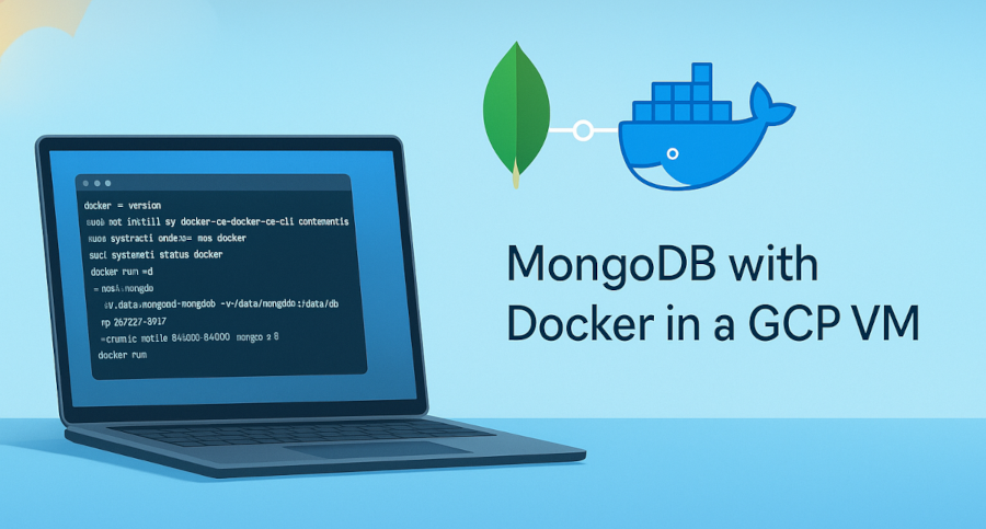 MongoDB com Docker em uma VM da GCP