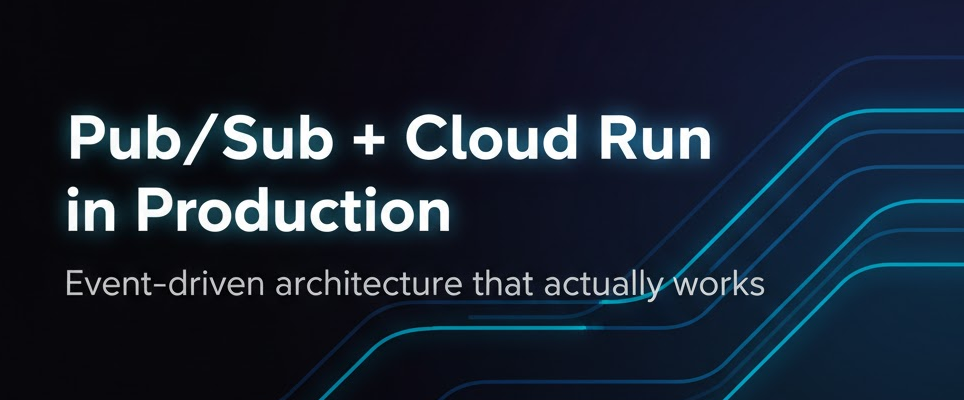 Pub/Sub + Cloud Run em produção